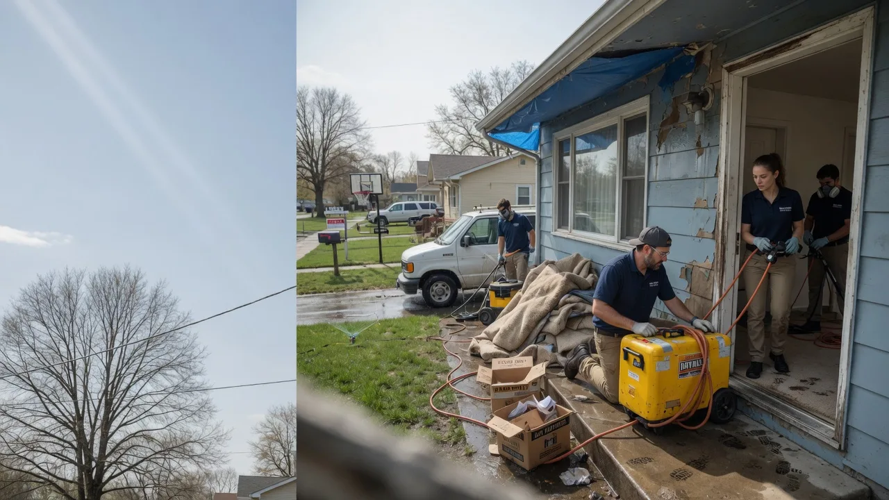 Basement Flood Cleanup in Blackey, KY near me